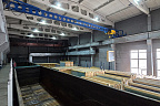 Производственное здание с двумя мостовыми кранами