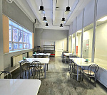 Офис в стиле Лофт с большими окнами