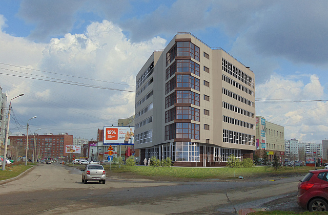 Офисное здание в Советском районе.