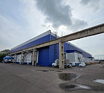 Производственное здание с двумя мостовыми кранами