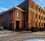 Стильное четырех этажное офисное здание Стильное четырех этажное офисное здание